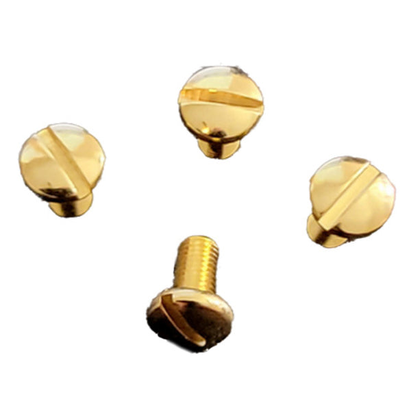 * 1911  Gold Plated Grip Screws - 4 pack - WoodWorld of Texas