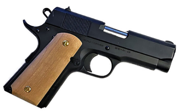 1911 Officers Model / Compact Grips Unfinished Walnut