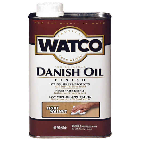 Watco Danish Oil - Quart - Light Walnut