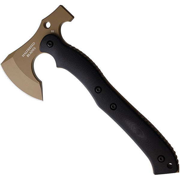 Halfbreed Blades  Compact Rescue Axe 9.5" OAL -  Teflon Bronze
