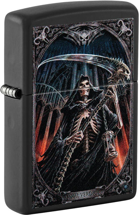 *Zippo  Anne Stokes Lighter Grim Reaper
