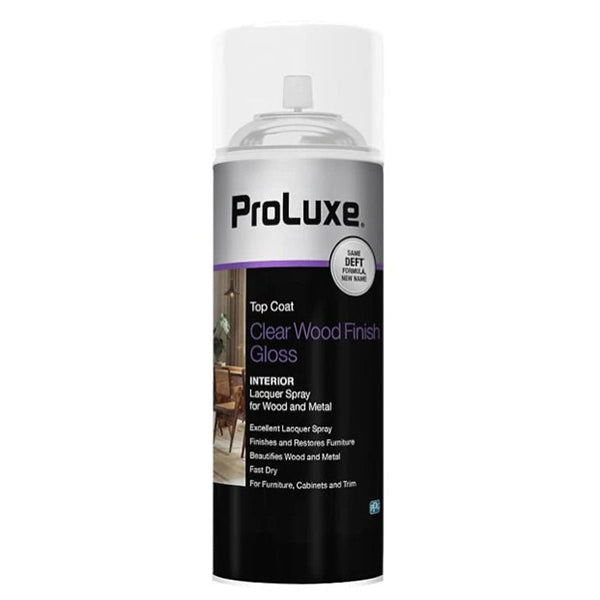 ProLuxe  ( Deft* ) - Clear Lacquer Aerosol - Gloss