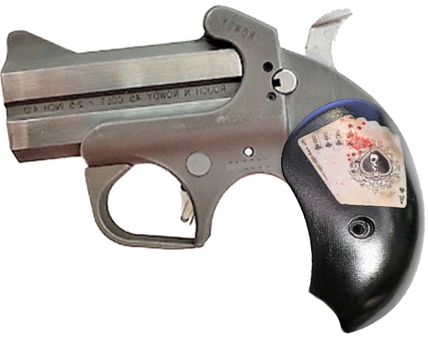 *Bond Arms Derringer XL UV / HD printed Aces and Eights - XL - WoodWorld of Texas