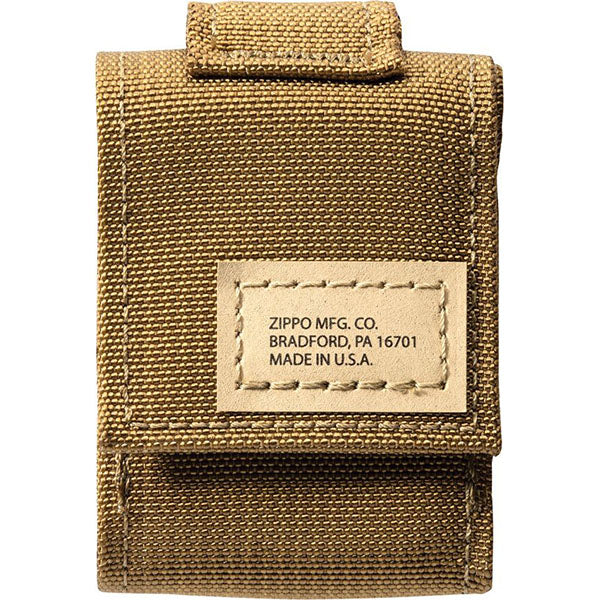 *Zippo Light Pouch Tactical Coyote Tan Nylon