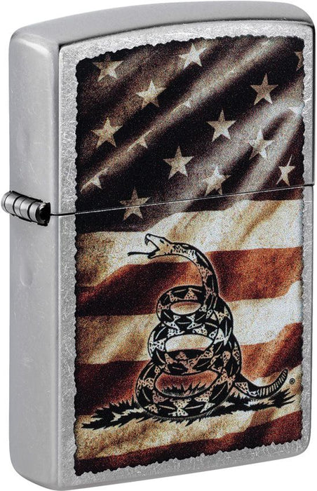 *Zippo Don't Tread On Me Flag II Lighter