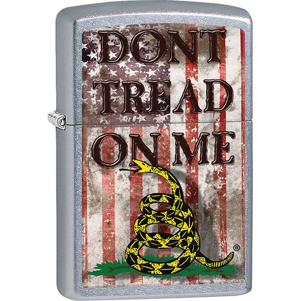 *Zippo Don't Tread On Me  with Flag Lighter