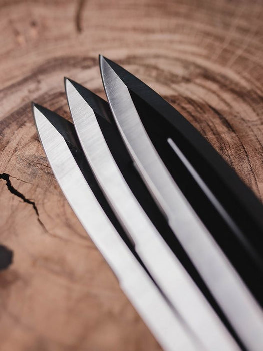 Throwing Knives - Merlin Throwing Knives Black - World Axe Throwing League