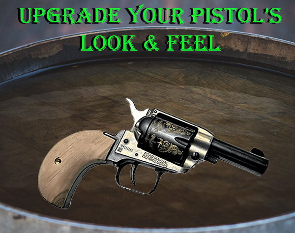 Heritage Arms Rough Rider * 6 & 9 Shot Grips (.22 &.22 Mag) - Birdshead -  Unfinished Walnut grip - Fits Birdshead Model Only