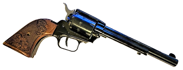 ***Heritage Arms Rough Rider 6 & 9 Shot Grips Carved Rosewood "Gentleman Jim" Grips