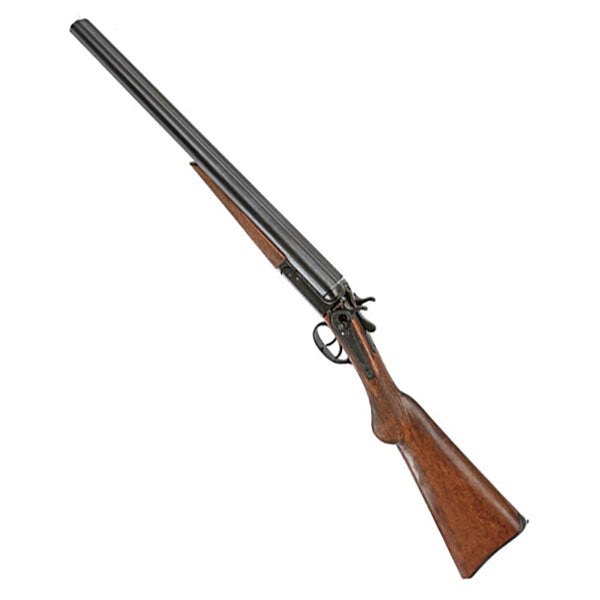 Western - Non-Firing Inert Double Barrel Coach Shotgun Replica Reproduction 35.00" 7 Pounds - Decoration