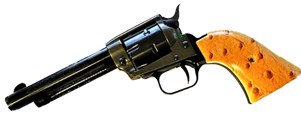 *Heritage Arms Rough Rider 6 & 9 Shot Grips (.22 &.22 Mag) UV / HD Printed Ostrich Skin Image on ABS Grips