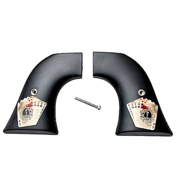 Ruger - Wrangler Model - Flag - UV/HD Printed Dead Mans Hand Image on solid ABS Grips