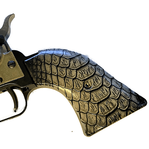 *Heritage Arms Rough Rider 6 & 9 Shot Grips (.22 &.22 Mag) UV / HD Printed Black Snake Skin Image on ABS Grips (Copy)