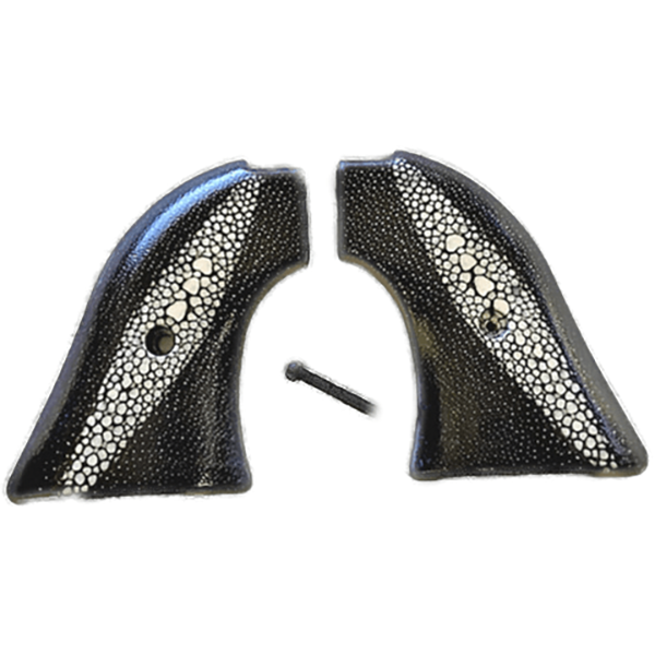 *Heritage Arms Rough Rider 6 & 9 Shot Grips (.22 &.22 Mag) UV / HD Printed Stingray Skin Image on ABS Grips