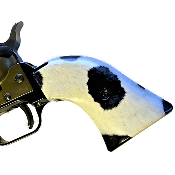 *Heritage Arms Rough Rider 6 & 9 Shot Grips (.22 &.22 Mag) UV / HD Printed Cowhide Image on ABS Grips