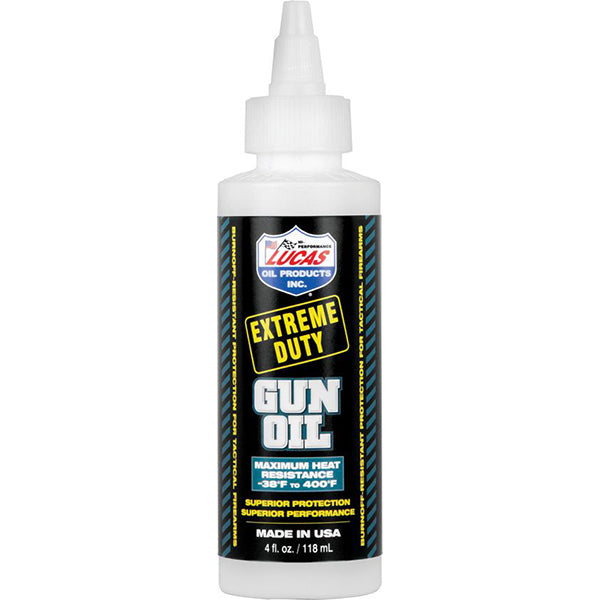 Gun Oil: Lucas Oil - Extreme Duty Gun Oil 4oz
