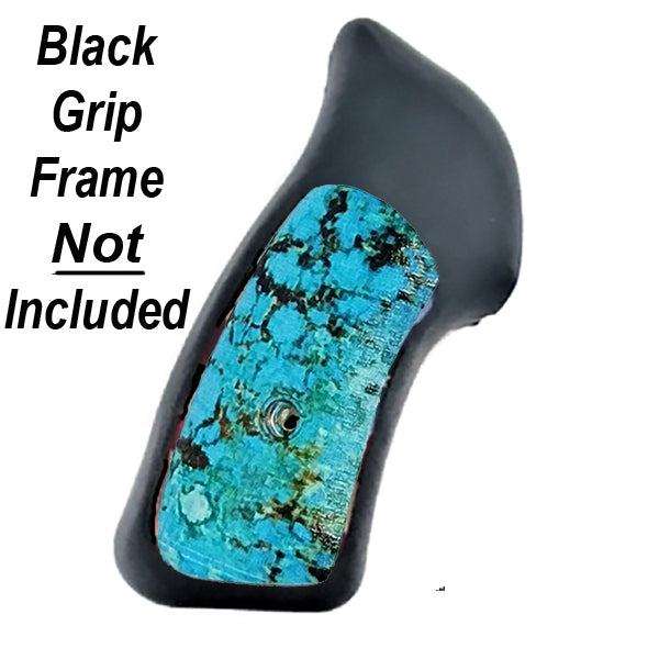 Ruger Sp101 Insert UV/HD Printed Turquoise Image on Acrylic blanks - Insert and grip screw only NO RUBBER Frame. Requires us of your OEM grip frame