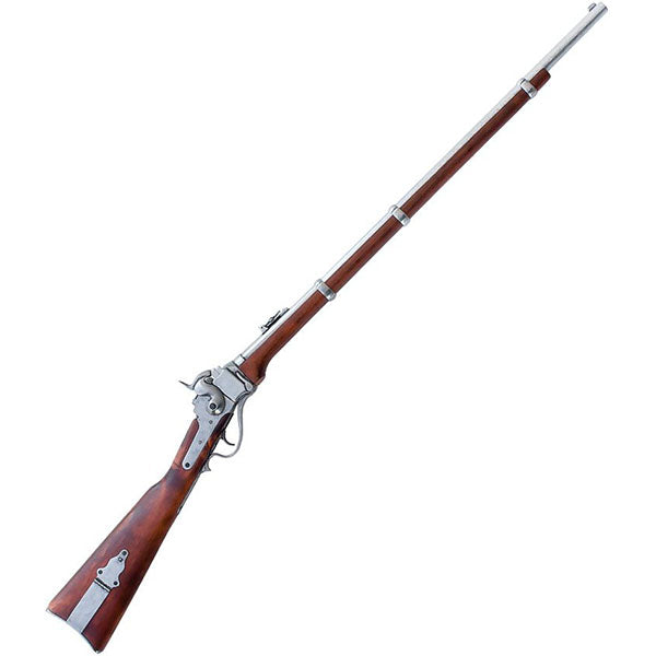 Western - Non-Firing Inert Sharps 1859 Military Rifle Replica Reproduction 49" 6.2 Pounds - Decoration