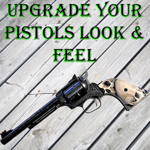 *Heritage Arms Rough Rider 6 & 9 Shot Grips (.22 &.22 Mag) UV / HD Printed Death Valley Skills Image on Walnut Grips