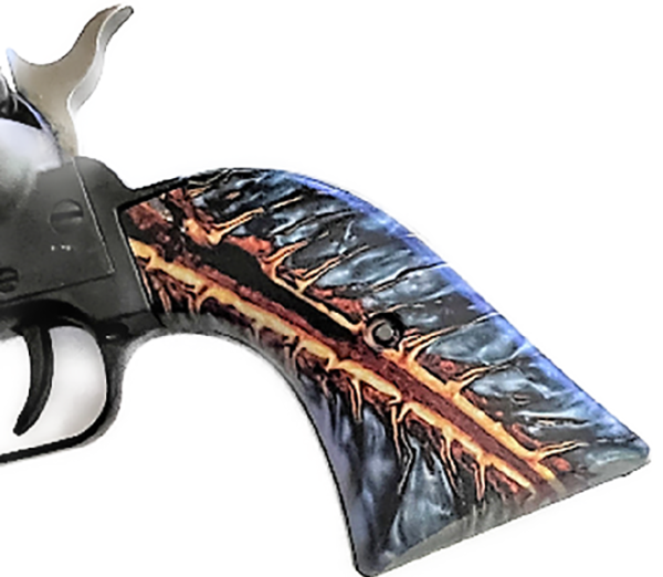 *Heritage Arms Rough Rider 6 & 9 Shot Grips (.22 &.22 Mag) UV / HD Printed Pinecone Image on ABS Grips