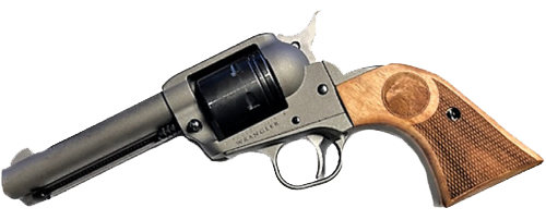 Ruger - Wrangler Model - Unfinished Walnut Checkered & Carved Eagle