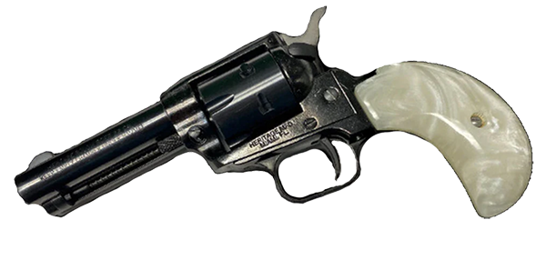 Heritage Arms Rough Rider * 6 & 9 Shot Grips (.22 &.22 Mag) - Birdshead - Acrylic "Silverado"  (Faux Mother of Pearl) Fits Birdshead Model Only