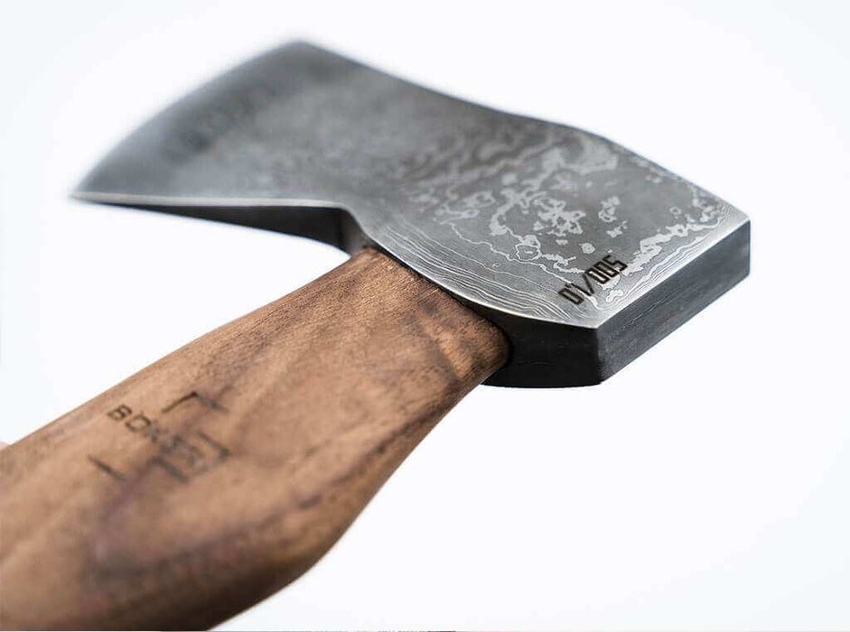 Boker Plus Appalachian Damascus Axe Walnut Handle 11.88" OAL
