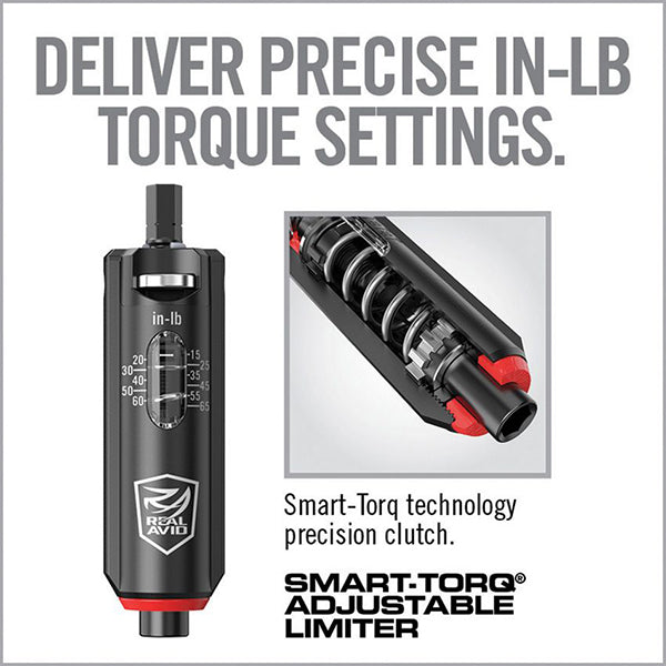 Torque Driver- Smart-Torq Adjustable Limiter - Driver Only - Real Avid