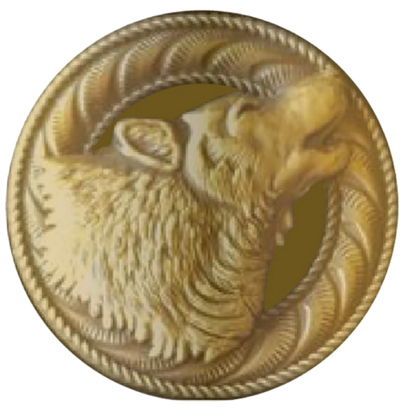 **Heritage Arms Rough Rider 6 & 9 Shot Grips (.22 &.22 Mag) Rosewood Checkered with Wolf Medallion