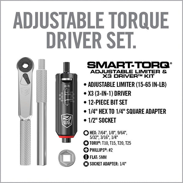 Torque Driver- Smart-Torq Adj Limiter Kit - Real Avid
