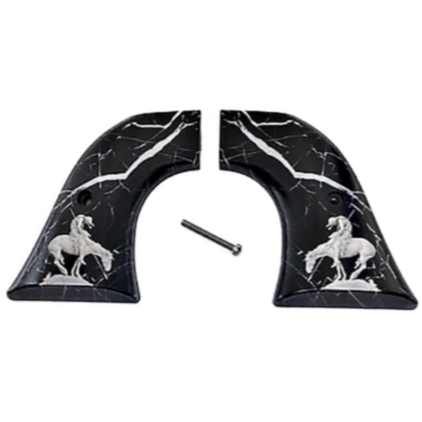 Ruger - Wrangler Model - Flag - UV/HD Printed End of Trail Image on solid ABS Grips