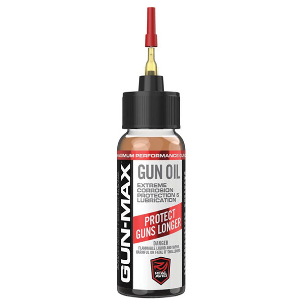 Gun Oil: Gun-Max Gun Oil 1oz - Real Avid
