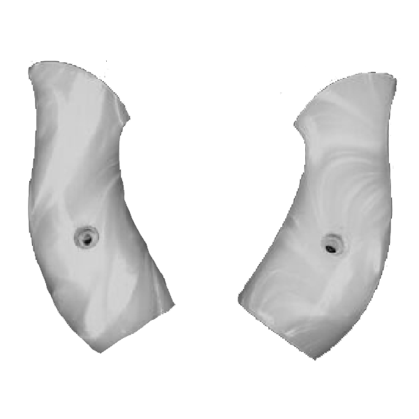 S&W J Frame Round Butt Acrylic Faux Mother of Pearl Grips