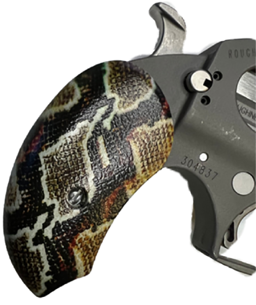 *Bond Arms Derringer XL Faux Rattle Snake Rattle Snake Skin UV Printed - WoodWorld of Texas