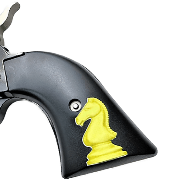 *Heritage Arms Rough Rider 6 & 9 Shot Grips (.22 &.22 Mag) UV / HD Printed Mag Knight "Paladin" Image on ABS Grips