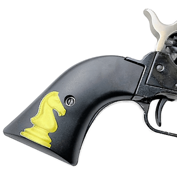 *Heritage Arms Rough Rider 6 & 9 Shot Grips (.22 &.22 Mag) UV / HD Printed Mag Knight "Paladin" Image on ABS Grips