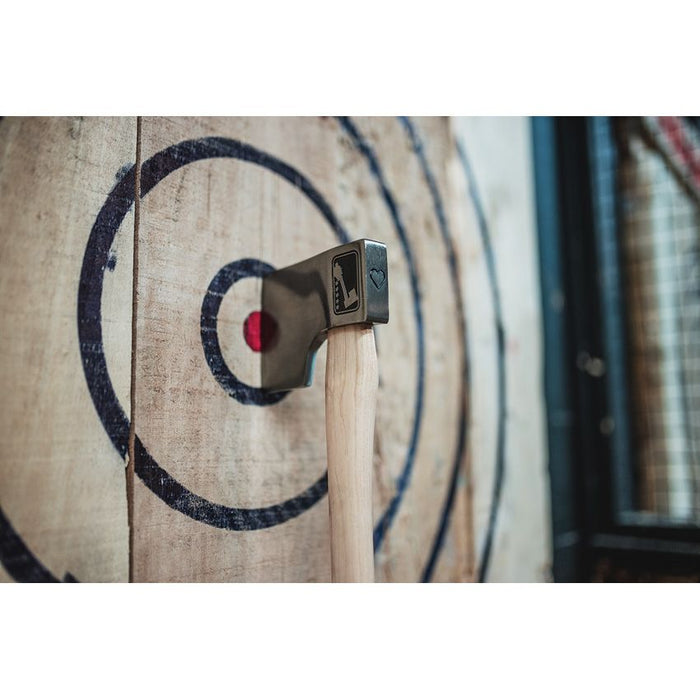 Throwing Axe - Queen of Hearts Throwing Axe - World Axe Throwing League