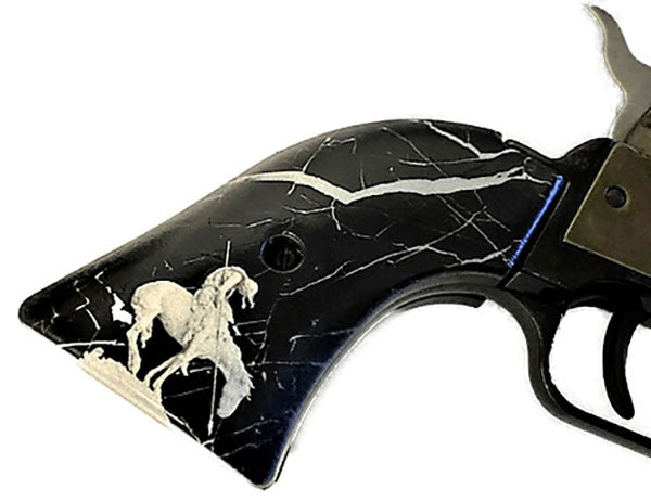 *Heritage Arms Rough Rider 6 & 9 Shot Grips (.22 &.22 Mag) UV / HD Printed End of the Trail Image on ABS Grips