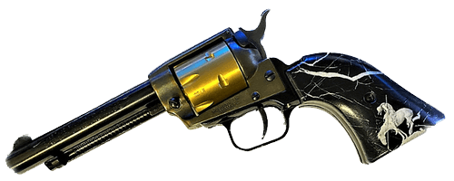 *Heritage Arms Rough Rider 6 & 9 Shot Grips (.22 &.22 Mag) UV / HD Printed End of the Trail Image on ABS Grips