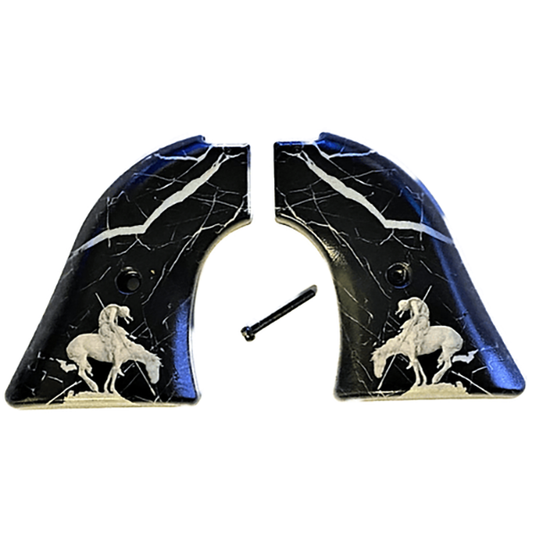 *Heritage Arms Rough Rider 6 & 9 Shot Grips (.22 &.22 Mag) UV / HD Printed End of the Trail Image on ABS Grips