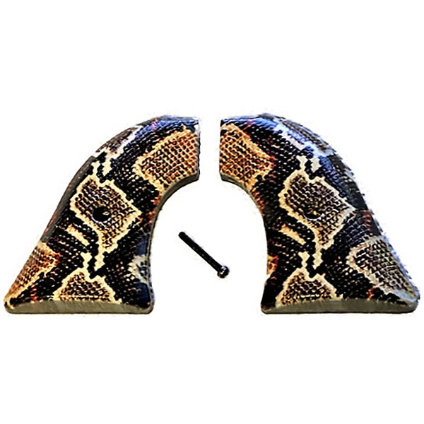 *Heritage Arms Rough Rider 6 & 9 Shot Grips (.22 &.22 Mag) UV / HD Printed Rattle Snake Image on ABS Grips