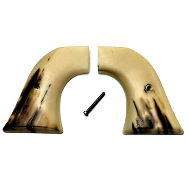 Ruger - Wrangler Model - Flag - UV/HD Printed Mammoth Tusk Image on solid ABS Grips