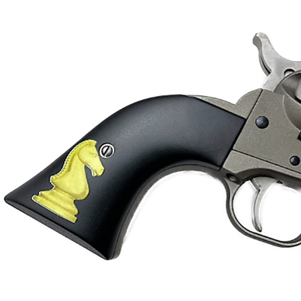 Ruger - Wrangler Model - Flag - UV/HD Printed Knight "Paladin" Image on solid ABS Grips