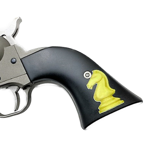 Ruger - Wrangler Model - Flag - UV/HD Printed Knight "Paladin" Image on solid ABS Grips