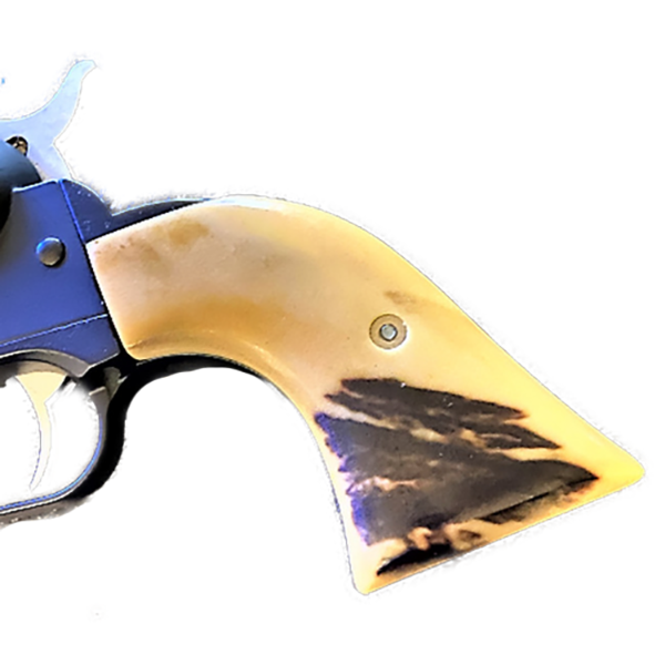 Ruger - Wrangler Model - Flag - UV/HD Printed Elk Stag Image on solid ABS Grips