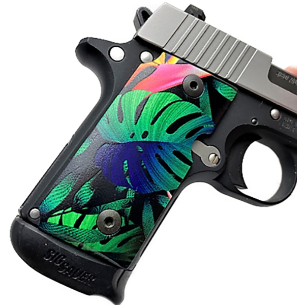 Sig Sauer P928 HD/UV Printed Bird of Paradise Grips