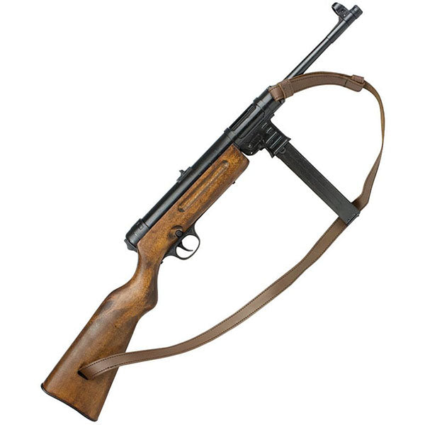 Non-Firing Inert MP41 Neuhausen Sub-Machine Gun Replica Reproduction With Sling 34"  7.00 Pound - Decorations