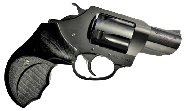 Charter Arms Universal Fit - Checkered Rosewood Black Commander Pattern Checkering Wrap Around