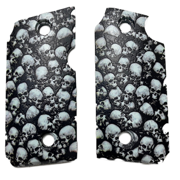 Sig Sauer P238 HD/UV Printed Armageddon Skulls Grips