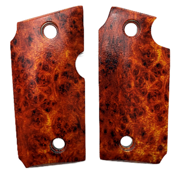 Sig Sauer P238 HD/UV Printed Amboyna Burl Grips